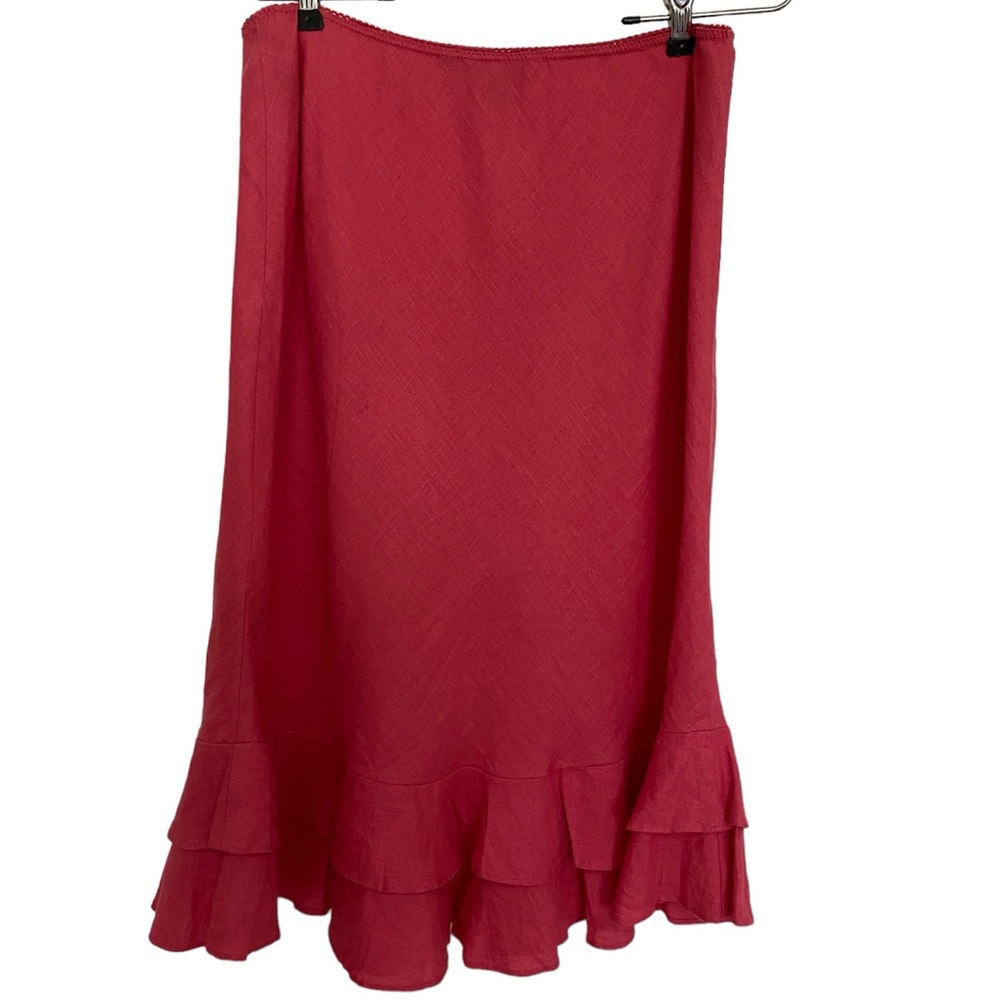 Boden Swing/Ruffle Women’s Skirt, 14R red/coral